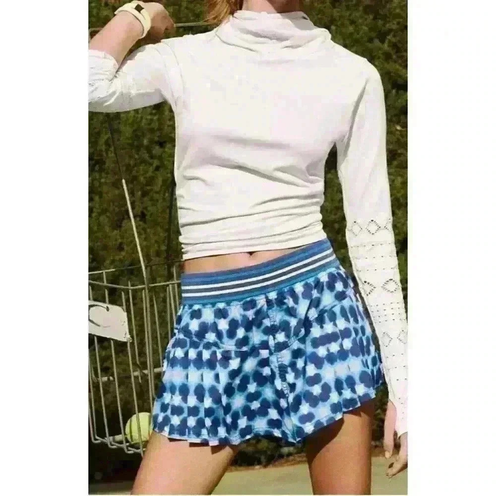 NWT FP Movement Top Seed Printed Shorts In Size Large